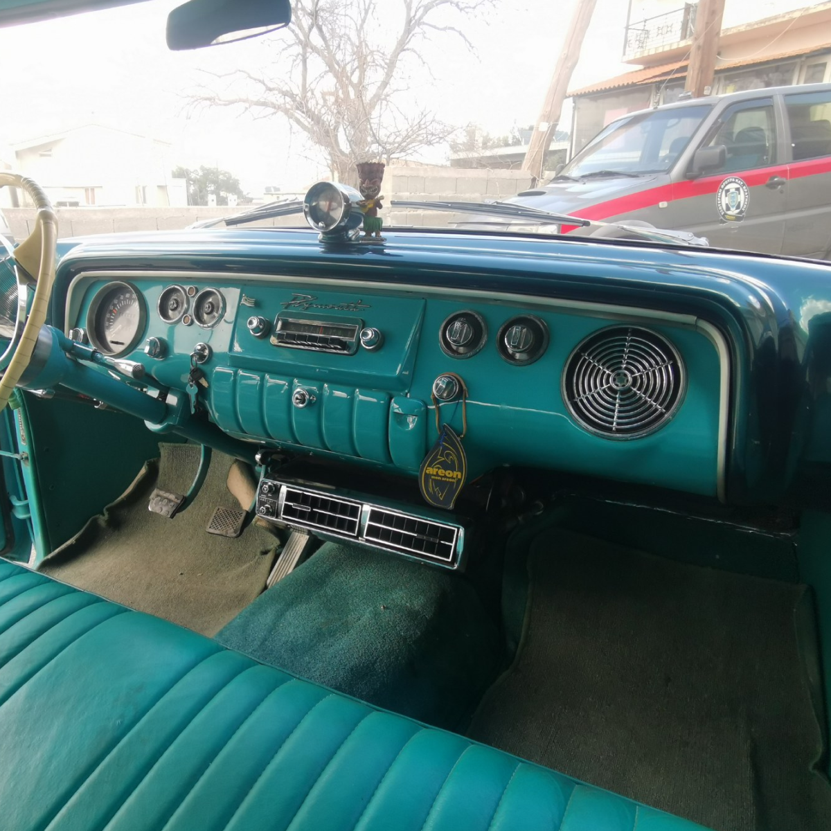 Plymouth Savoy interior detail